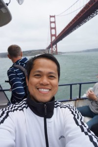 Under the Golden Gate Bridge